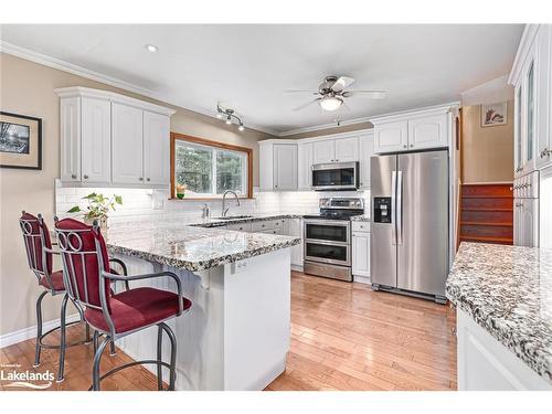 239 Oxbow Park Drive, Wasaga Beach, ON - Indoor Photo Showing Kitchen With Stainless Steel Kitchen With Upgraded Kitchen