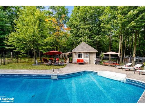 1650 Golf Link Road, Midland, ON - Outdoor With In Ground Pool