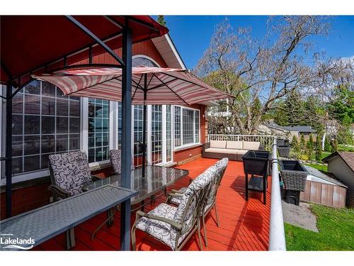 216 Robins Point Road, Victoria Harbour, ON - Outdoor With Deck Patio Veranda With Exterior