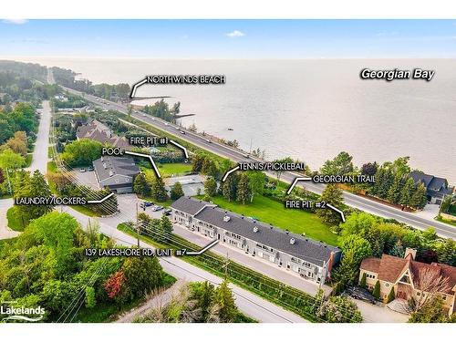 7-139 Lakeshore Road E, The Blue Mountains, ON - Outdoor With View