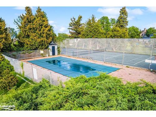 7-139 Lakeshore Road E, The Blue Mountains, ON - Outdoor With In Ground Pool With Backyard