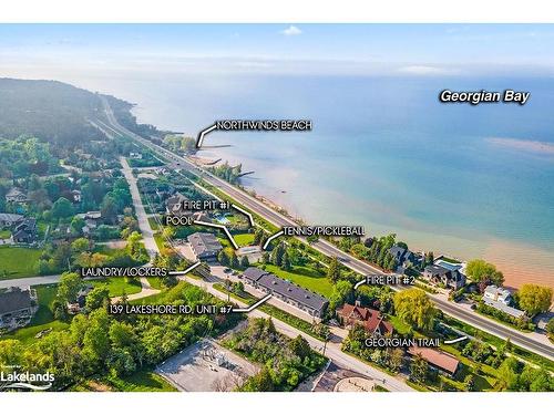 7-139 Lakeshore Road E, The Blue Mountains, ON - Outdoor With Body Of Water With View
