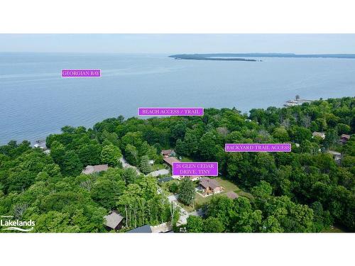 26 Glen Cedar Drive, Tiny, ON - Outdoor With Body Of Water With View