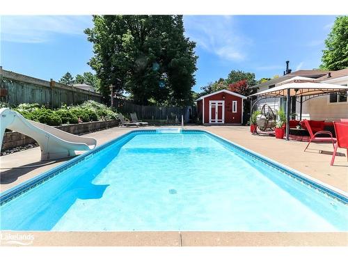 1007 Glen Mhor Crescent, Midland, ON - Outdoor With In Ground Pool With Backyard