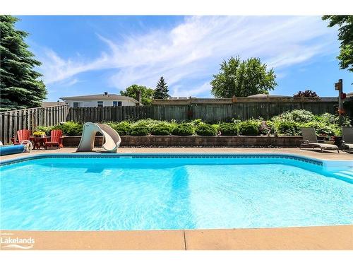 1007 Glen Mhor Crescent, Midland, ON - Outdoor With In Ground Pool With Backyard