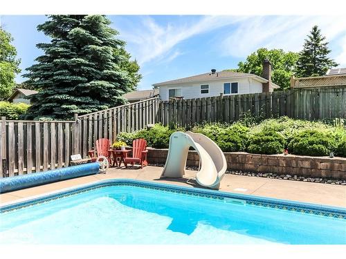 1007 Glen Mhor Crescent, Midland, ON - Outdoor With In Ground Pool With Deck Patio Veranda With Backyard