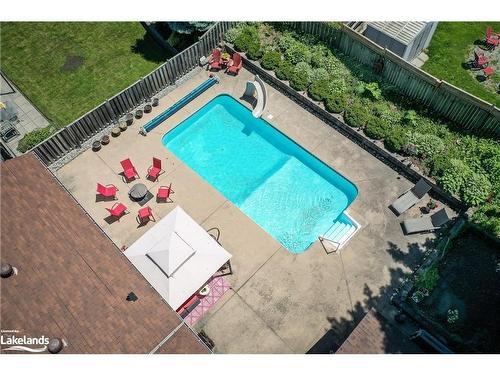 1007 Glen Mhor Crescent, Midland, ON - Outdoor With In Ground Pool