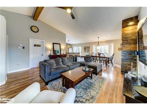 339 Robinson Road, Wasaga Beach, ON - Indoor Photo Showing Living Room With Fireplace