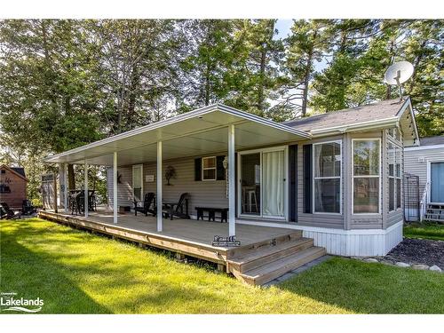 46 Lakeshore Road, Midland, ON - Outdoor With Deck Patio Veranda