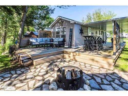 46 Lakeshore Road, Midland, ON - Outdoor With Deck Patio Veranda