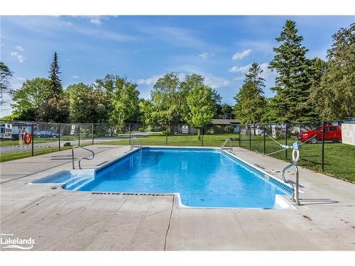 46 Lakeshore Road, Midland, ON - Outdoor With In Ground Pool With Backyard