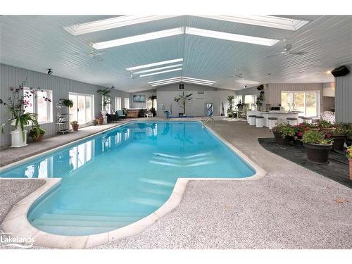 4361 12 Highway S, Ramara, ON - Indoor Photo Showing Other Room With In Ground Pool