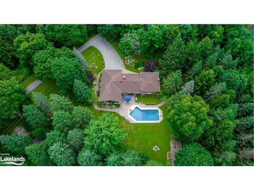 4361 12 Highway S, Ramara, ON - Outdoor With In Ground Pool