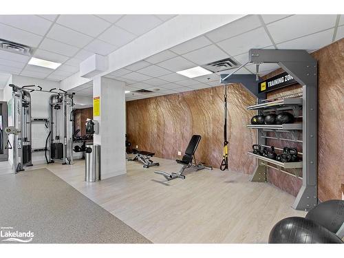 377-220 Gord Canning Drive, The Blue Mountains, ON - Indoor Photo Showing Gym Room