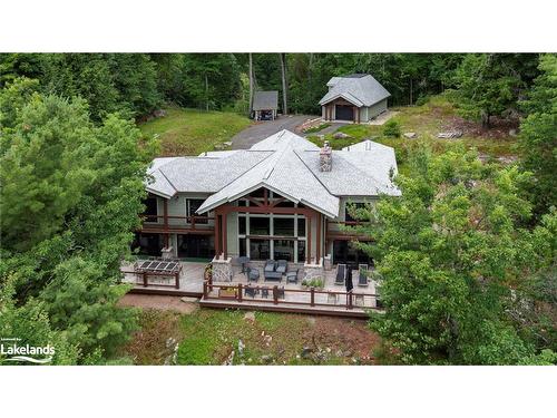 84 Bigwin Island, Lake Of Bays, ON - Outdoor With Deck Patio Veranda