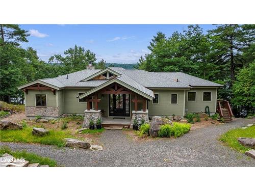 84 Bigwin Island, Lake Of Bays, ON - Outdoor With Facade