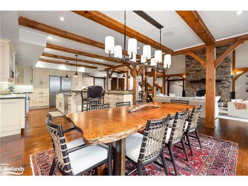 84 Bigwin Island, Lake Of Bays, ON - Indoor Photo Showing Dining Room