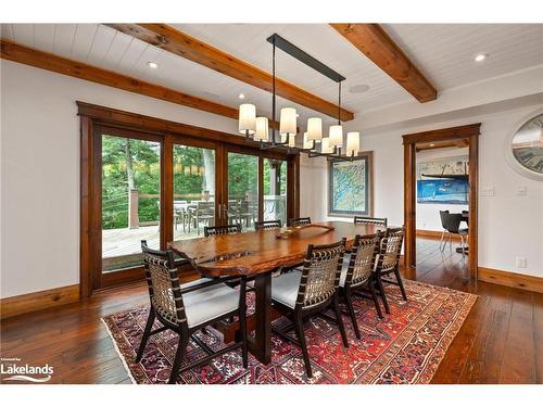 84 Bigwin Island, Lake Of Bays, ON - Indoor Photo Showing Dining Room