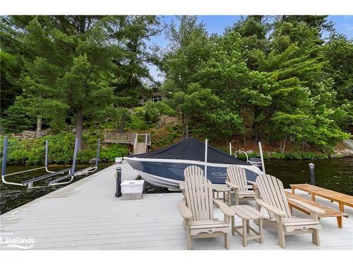 84 Bigwin Island, Lake Of Bays, ON - Outdoor With Deck Patio Veranda