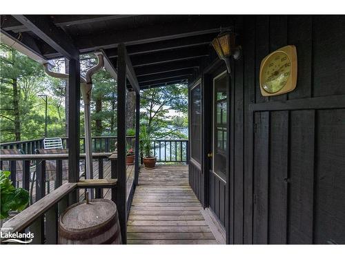 652 North Waseosa Lake Road, Huntsville, ON - Outdoor With Deck Patio Veranda With Exterior