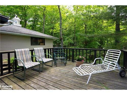 652 North Waseosa Lake Road, Huntsville, ON - Outdoor With Deck Patio Veranda With Exterior
