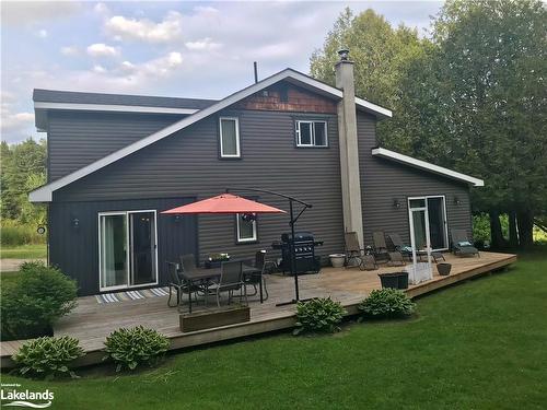 1067 North Mary Lake Road, Huntsville, ON - Outdoor With Deck Patio Veranda With Exterior