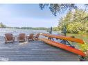 185 West Waseosa Lake Road, Huntsville, ON  - Outdoor With Body Of Water With Deck Patio Veranda With View 