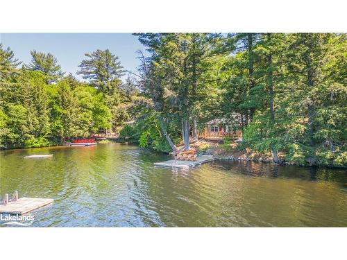 185 West Waseosa Lake Road, Huntsville, ON - Outdoor With Body Of Water With View
