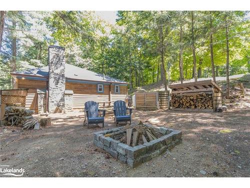 185 West Waseosa Lake Road, Huntsville, ON - Outdoor With Deck Patio Veranda