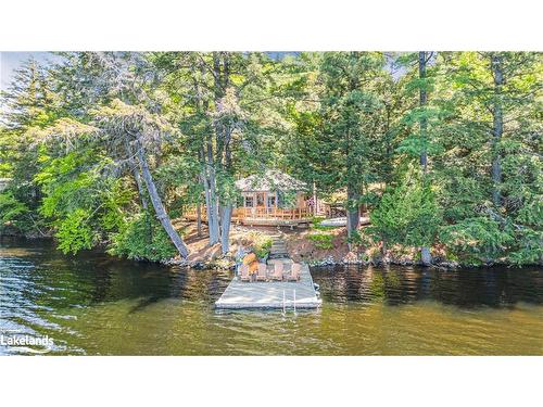 185 West Waseosa Lake Road, Huntsville, ON - Outdoor With Body Of Water With View