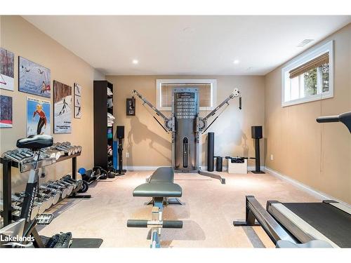 110 Scotts Court, The Blue Mountains, ON - Indoor Photo Showing Gym Room