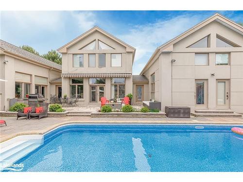 160 Grand Cypress Lane, The Blue Mountains, ON - Outdoor With In Ground Pool With Deck Patio Veranda