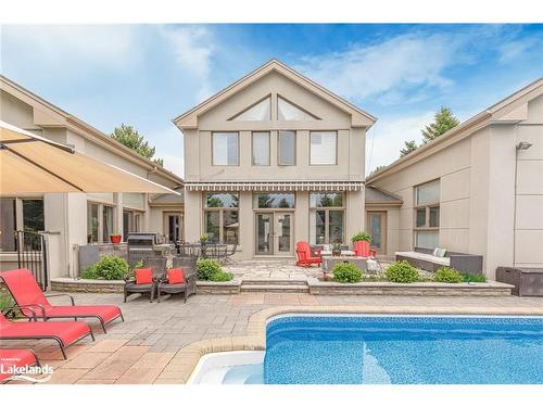 160 Grand Cypress Lane, The Blue Mountains, ON - Outdoor With In Ground Pool With Deck Patio Veranda