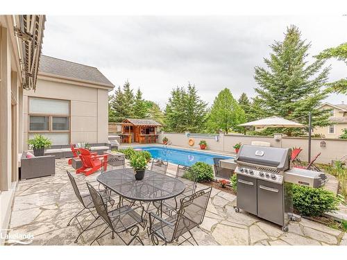 160 Grand Cypress Lane, The Blue Mountains, ON - Outdoor With In Ground Pool With Deck Patio Veranda