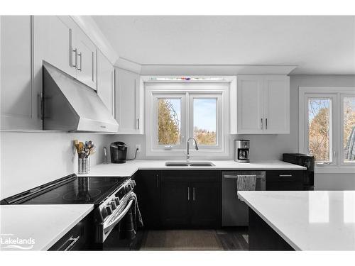 3628 12 Line, Bradford West Gwillimbury, ON - Indoor Photo Showing Kitchen With Double Sink