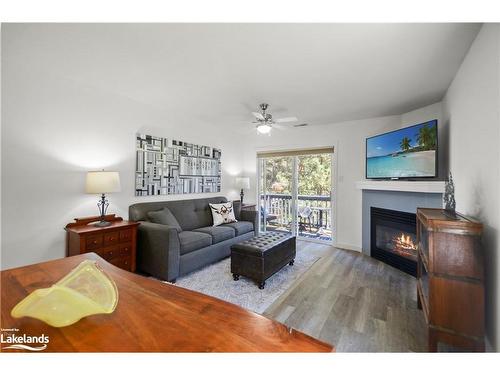 331 Mariners Way, Collingwood, ON - Indoor Photo Showing Living Room With Fireplace