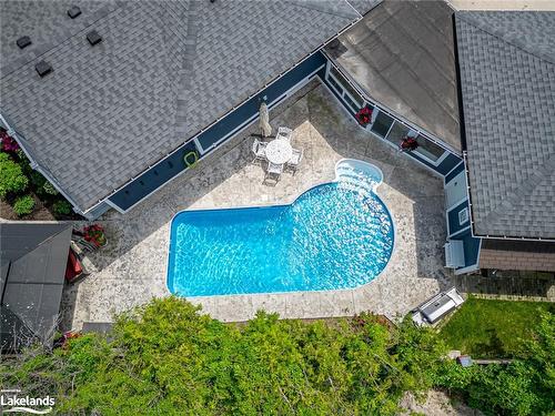 4 Harben Court, Collingwood, ON - Outdoor With In Ground Pool