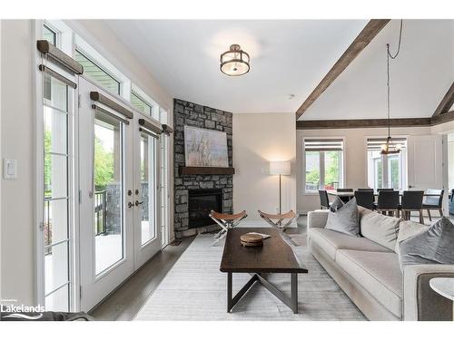 3 Baypoint Court, Gravenhurst, ON - Indoor Photo Showing Living Room With Fireplace