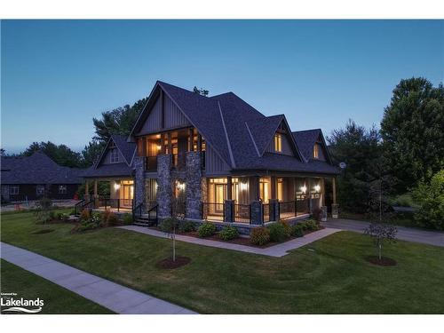 3 Baypoint Court, Gravenhurst, ON - Outdoor With Deck Patio Veranda With Facade