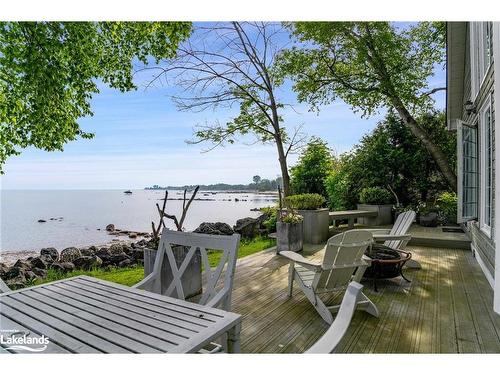 209733 Highway 26, The Blue Mountains, ON - Outdoor With Body Of Water With Deck Patio Veranda