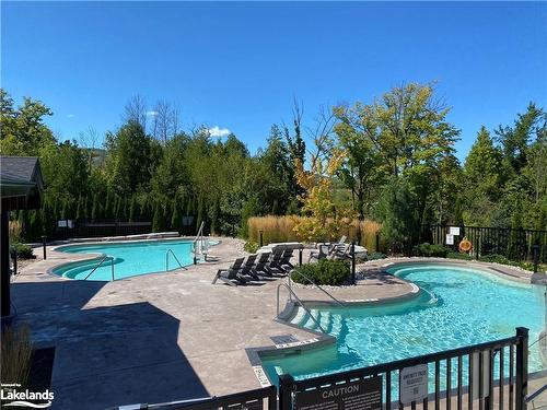 303-11 Beckwith Lane, The Blue Mountains, ON - Outdoor With In Ground Pool With Backyard