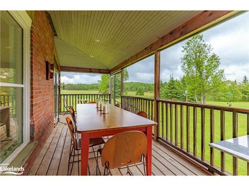 3471 Ravenscliffe Road, Huntsville, ON - Outdoor With Deck Patio Veranda With Exterior