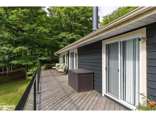 207 West Fox Lake Road, Huntsville, ON - Outdoor With Deck Patio Veranda With Exterior