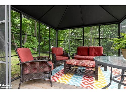 207 West Fox Lake Road, Huntsville, ON - Outdoor With Deck Patio Veranda With Exterior
