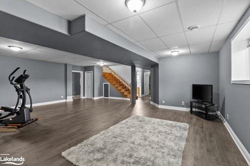 22 Bourgeois Beach Road, Victoria Harbour, ON - Indoor Photo Showing Gym Room