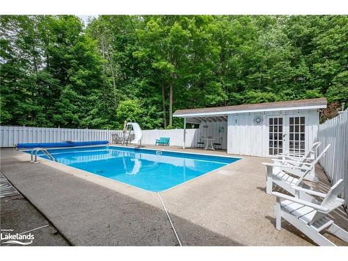 1714 Golf Link Road, Tiny, ON - Outdoor With In Ground Pool