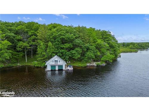 70 Caisses Island, Bracebridge, ON - Outdoor With Body Of Water With View