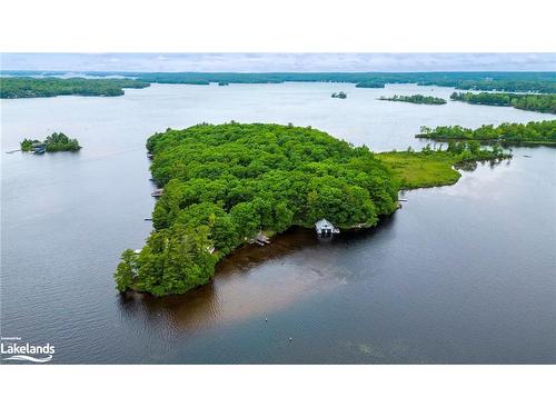 70 Caisses Island, Bracebridge, ON - Outdoor With Body Of Water With View