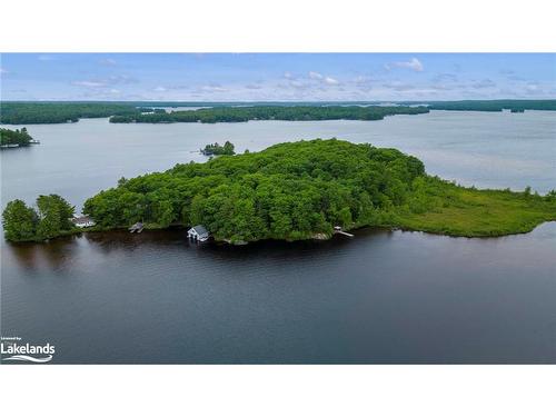 70 Caisses Island, Bracebridge, ON - Outdoor With Body Of Water With View