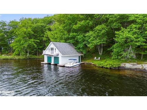 70 Caisses Island, Bracebridge, ON - Outdoor With Body Of Water